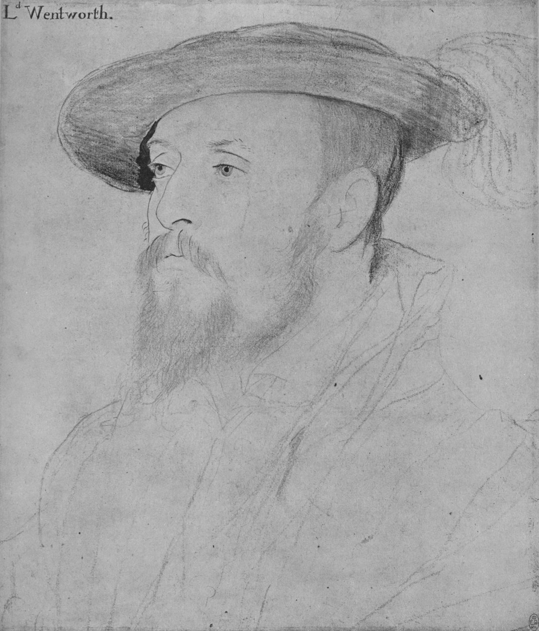 Thomas, Baron Wentworth, ca. 1532-1543 1945 von Hans Holbein der Jüngere