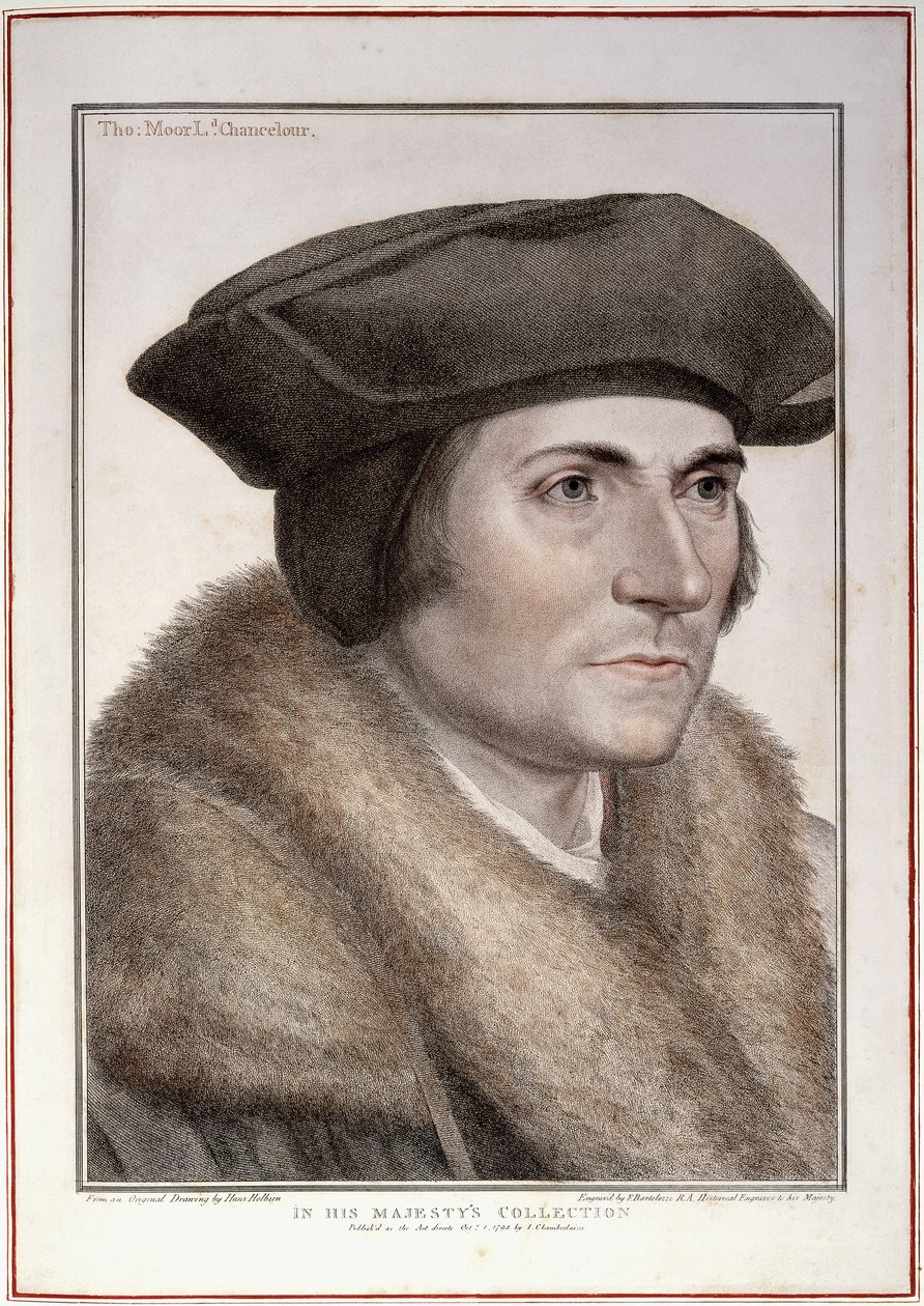 Thomas More, Lordkanzler von Hans Holbein der Jüngere