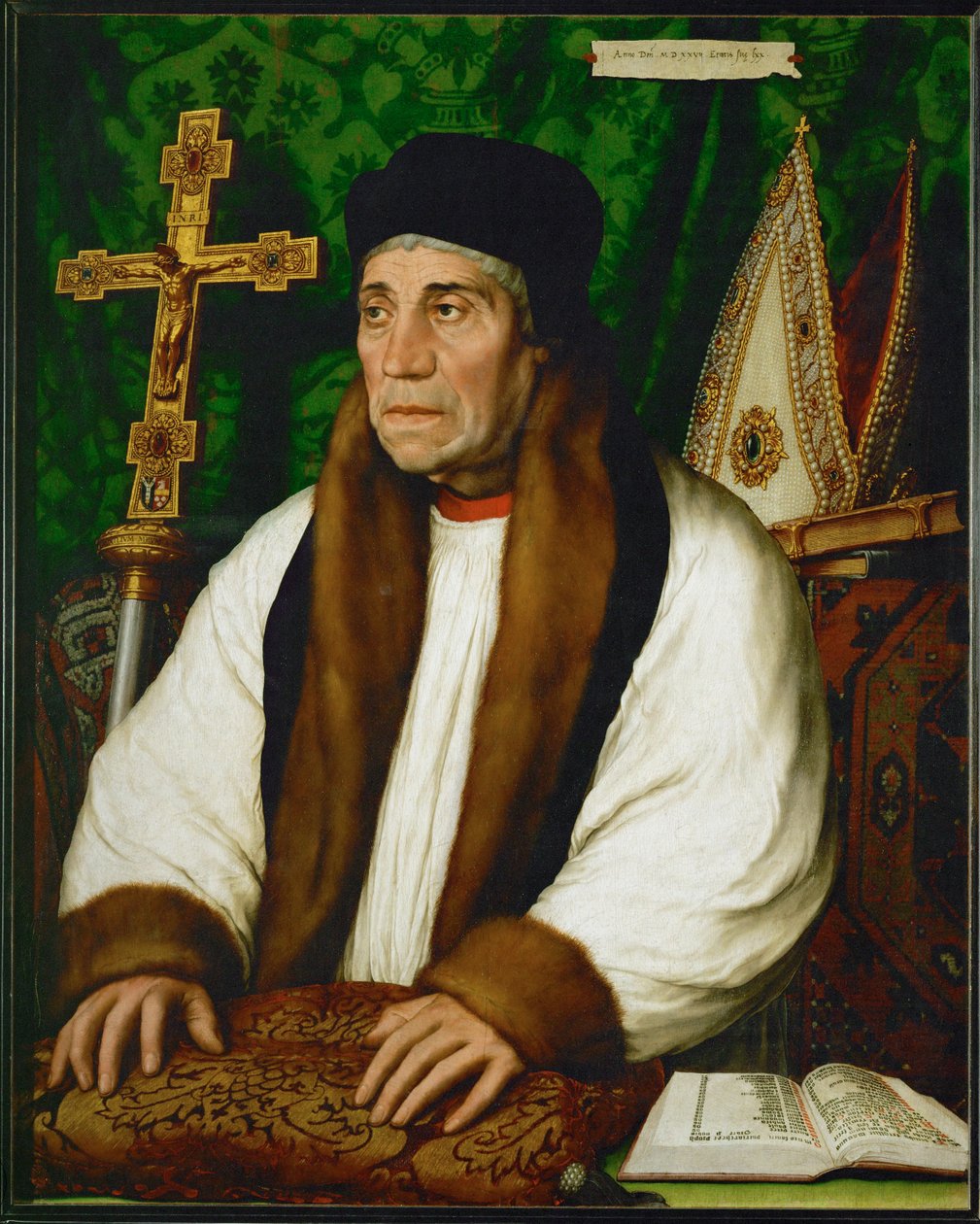 William Warham, Erzbischof von Canterbury von Hans Holbein the Younger
