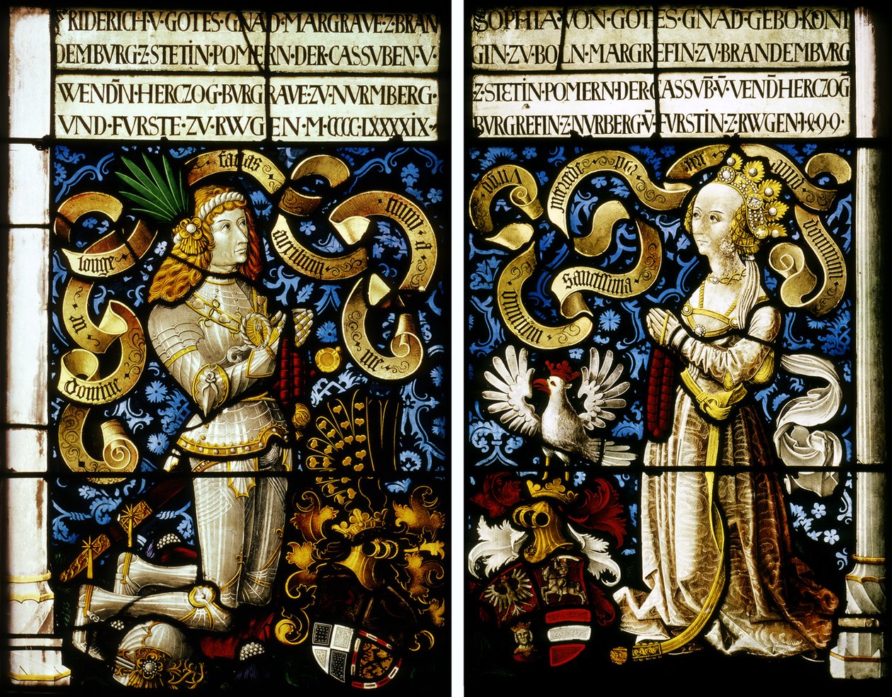 Markgraf Friedrich von Brandenburg-Ansbach 1460–1536 und seine Frau Sophia Jagiellon 1464–1512, 149 von Hans Kamberger