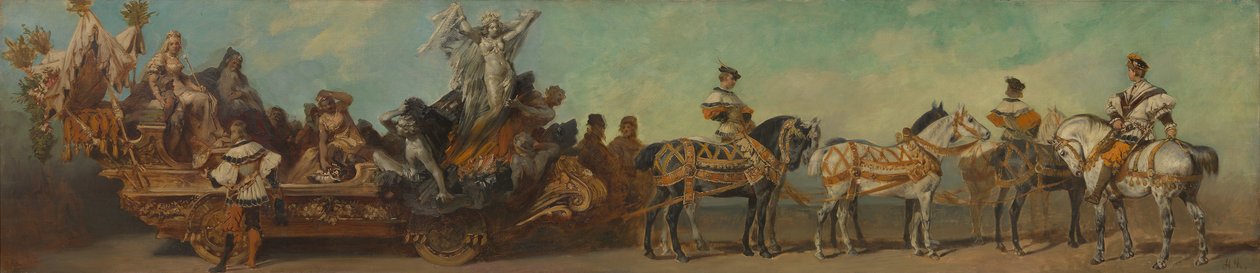 Entwurf zum Festzug 1879 - Der Bergbau von Hans Makart
