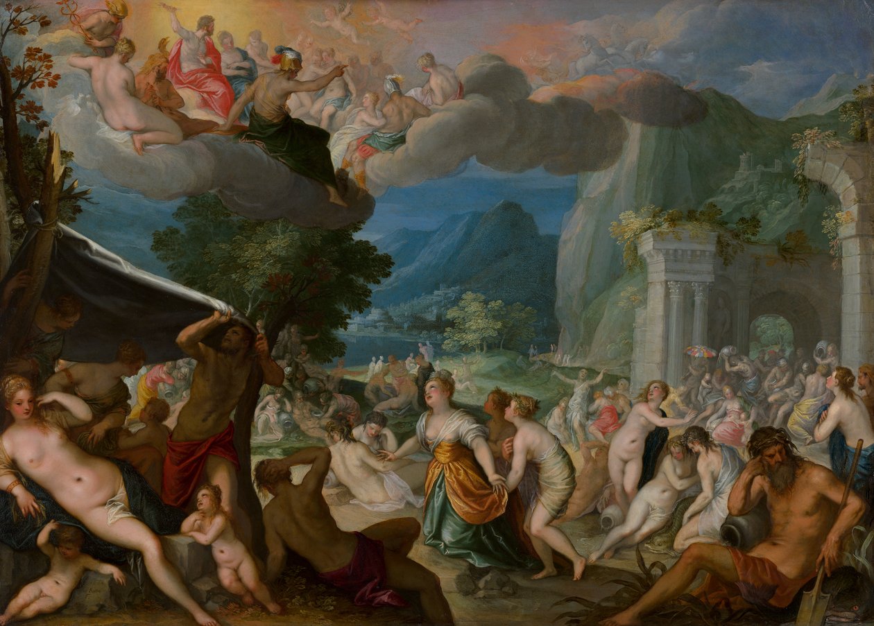 Der Sturz des Phaeton von Hans Rottenhammer