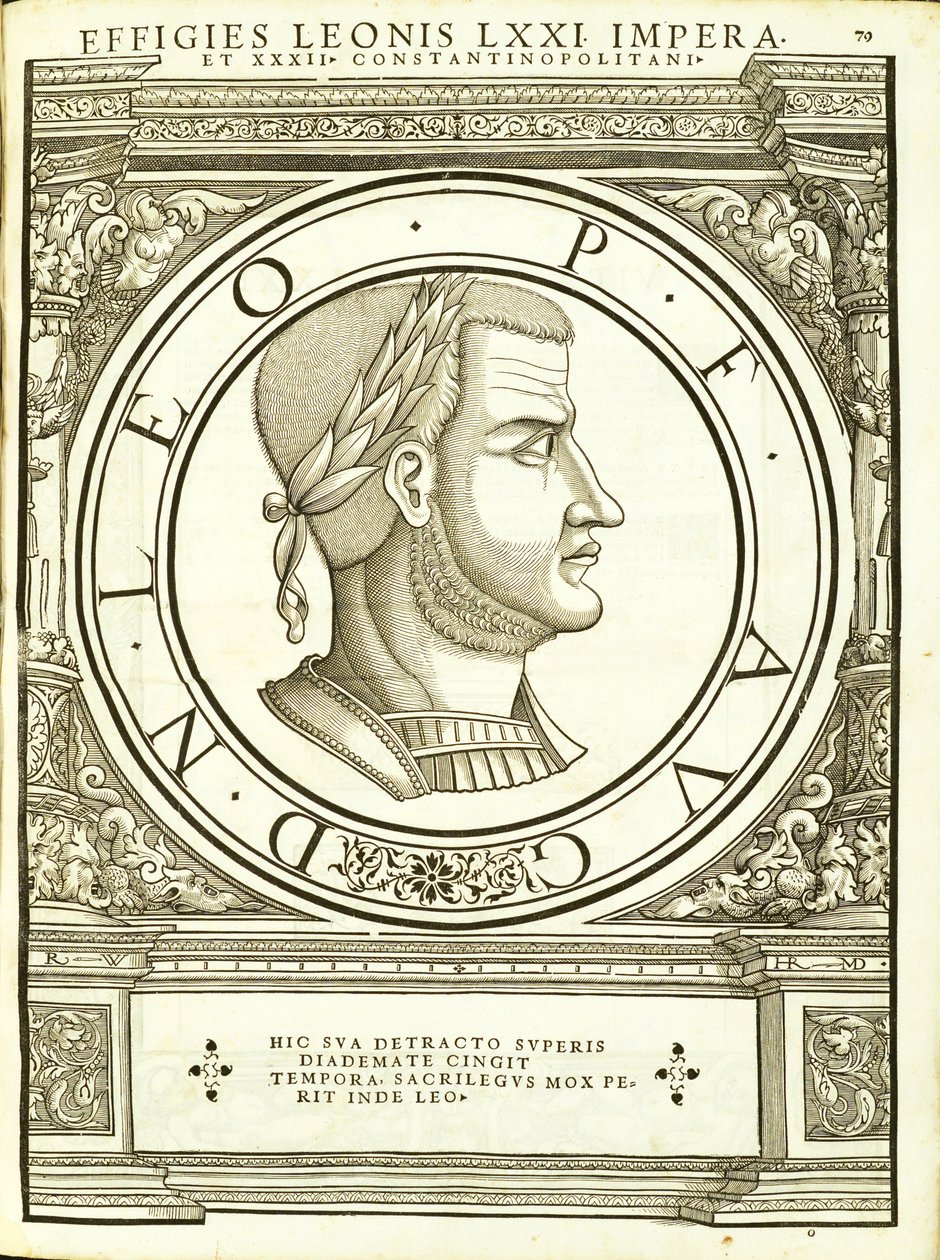 Leo IV, Illustration aus 