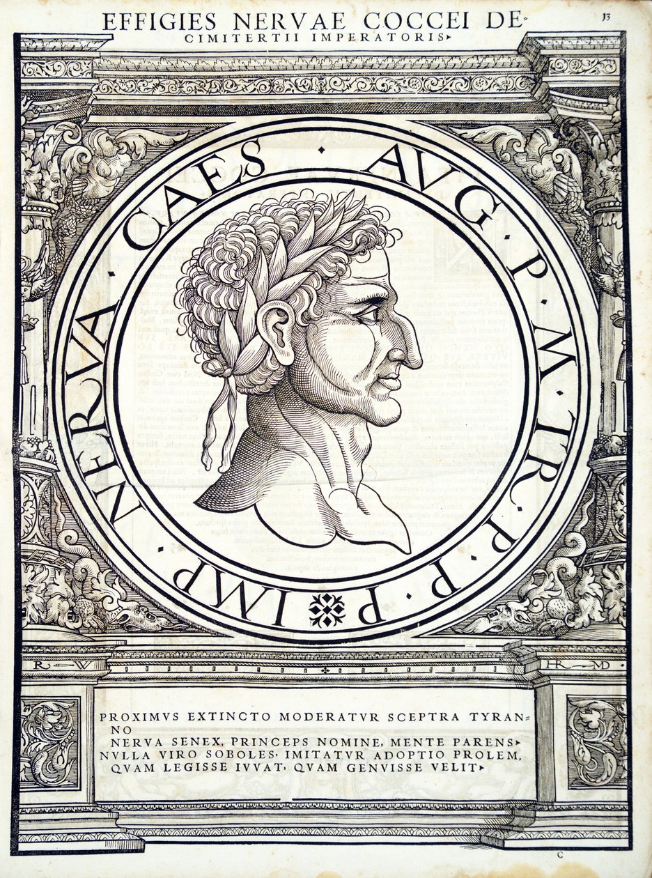 Nerva, Illustration aus 