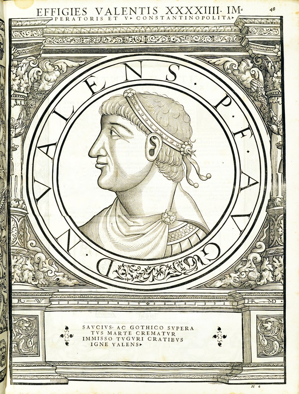 Valens, Illustration aus 