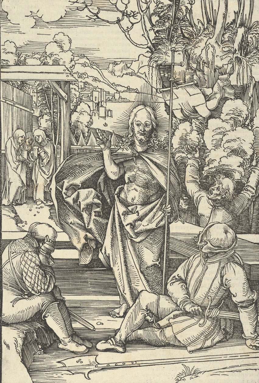 Die Auferstehung, aus Speculum passionis domini nostri Ihesu Christi, 1507 von Hans Schäufelein the Elder