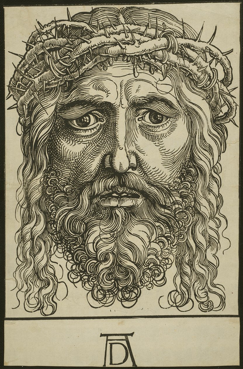 Kopf Christi mit Dornenkrone von Hans Sebald Beham