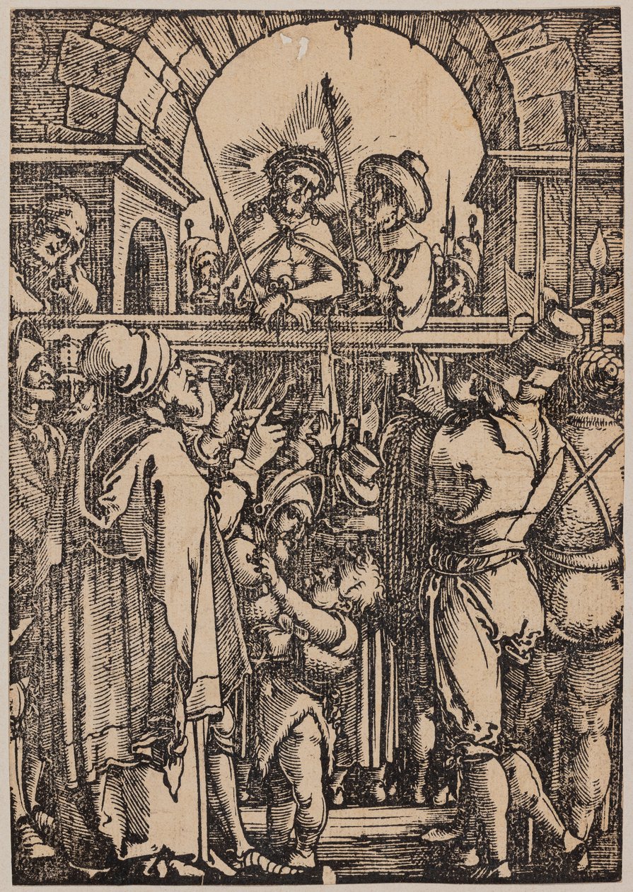 Christus wird dem Volk präsentiert (Ecce homo) von Hans Sebald Beham