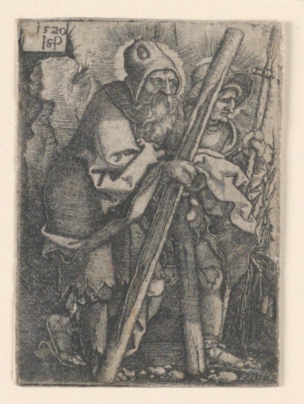 Heiliger Andreas und Heiliger Thomas von Hans Sebald Beham