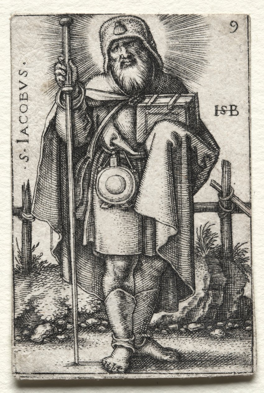 St. Jakobus der Ältere, 1545-1546 von Hans Sebald Beham
