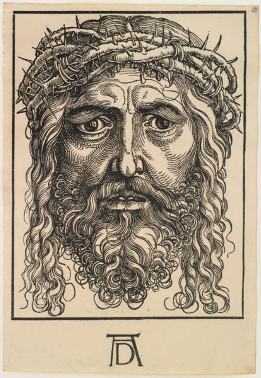 Das Haupt Christi mit Dornenkrone von Hans Sebald Beham