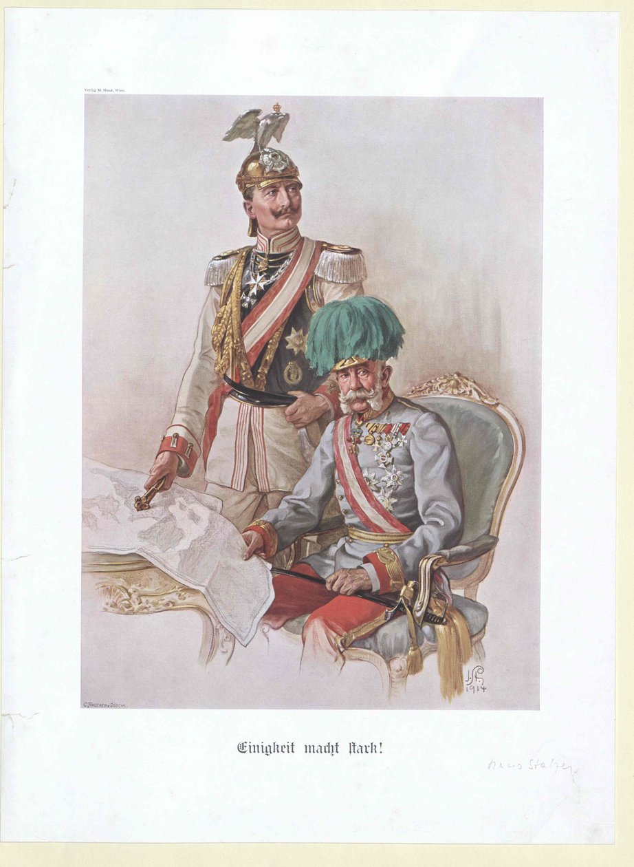 Deutscher Kaiser und König von Preußen Wilhelm II. von Hans Stalzer