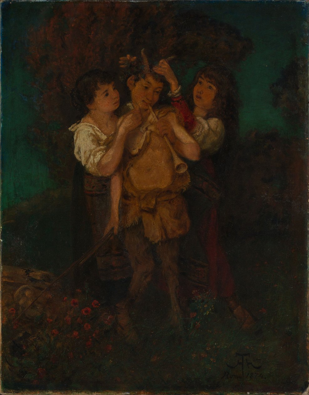 Der gefeierte Pan von Hans Thoma