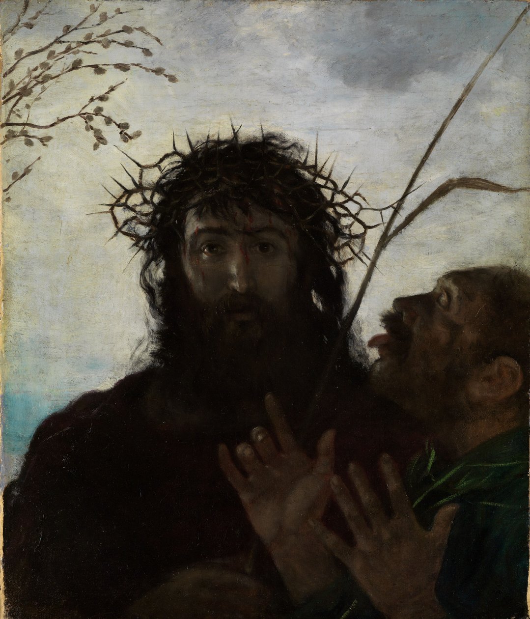 Die Verspottung Jesu von Hans Thoma