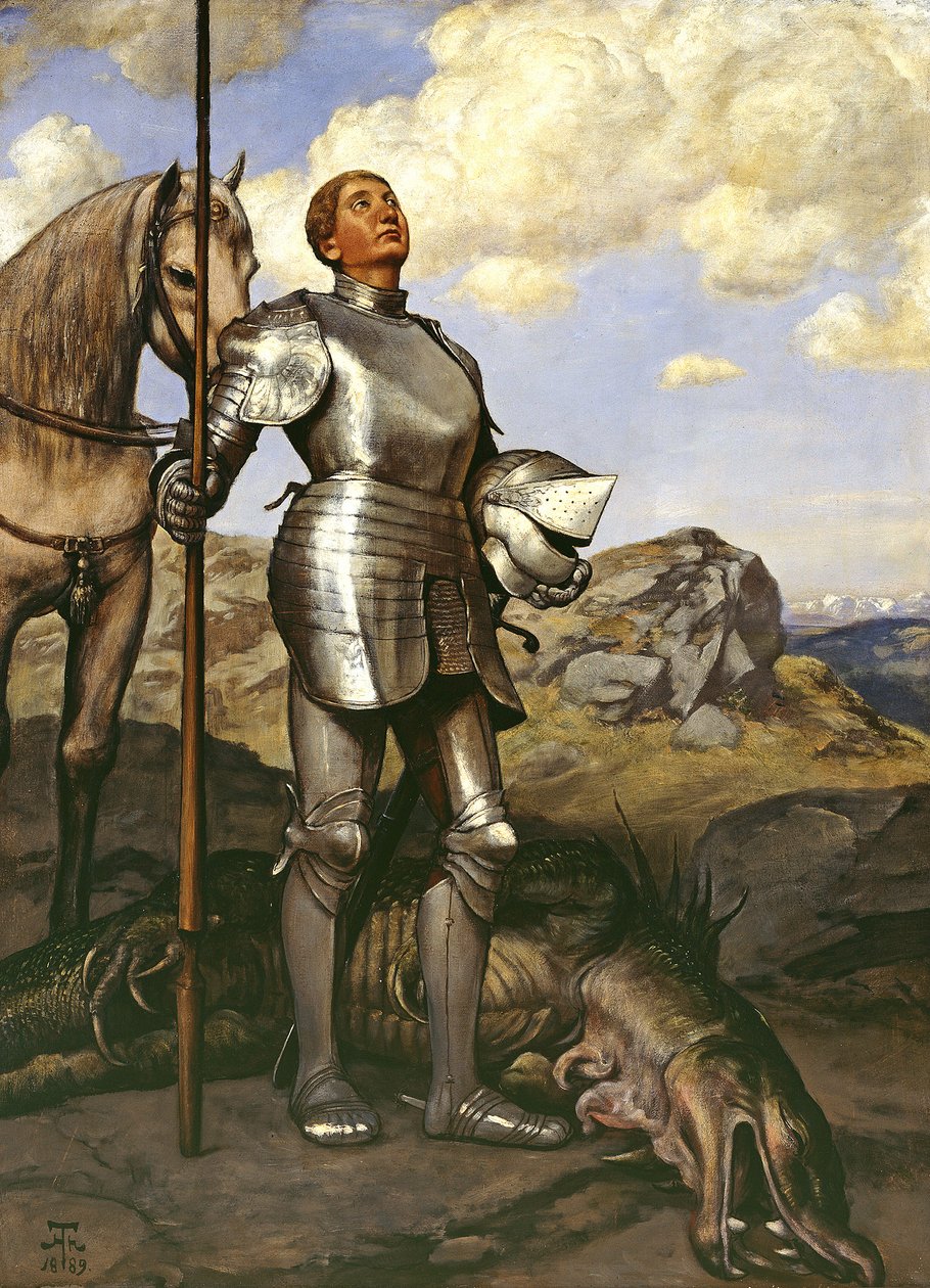 Ritter Sankt Georg von Hans Thoma