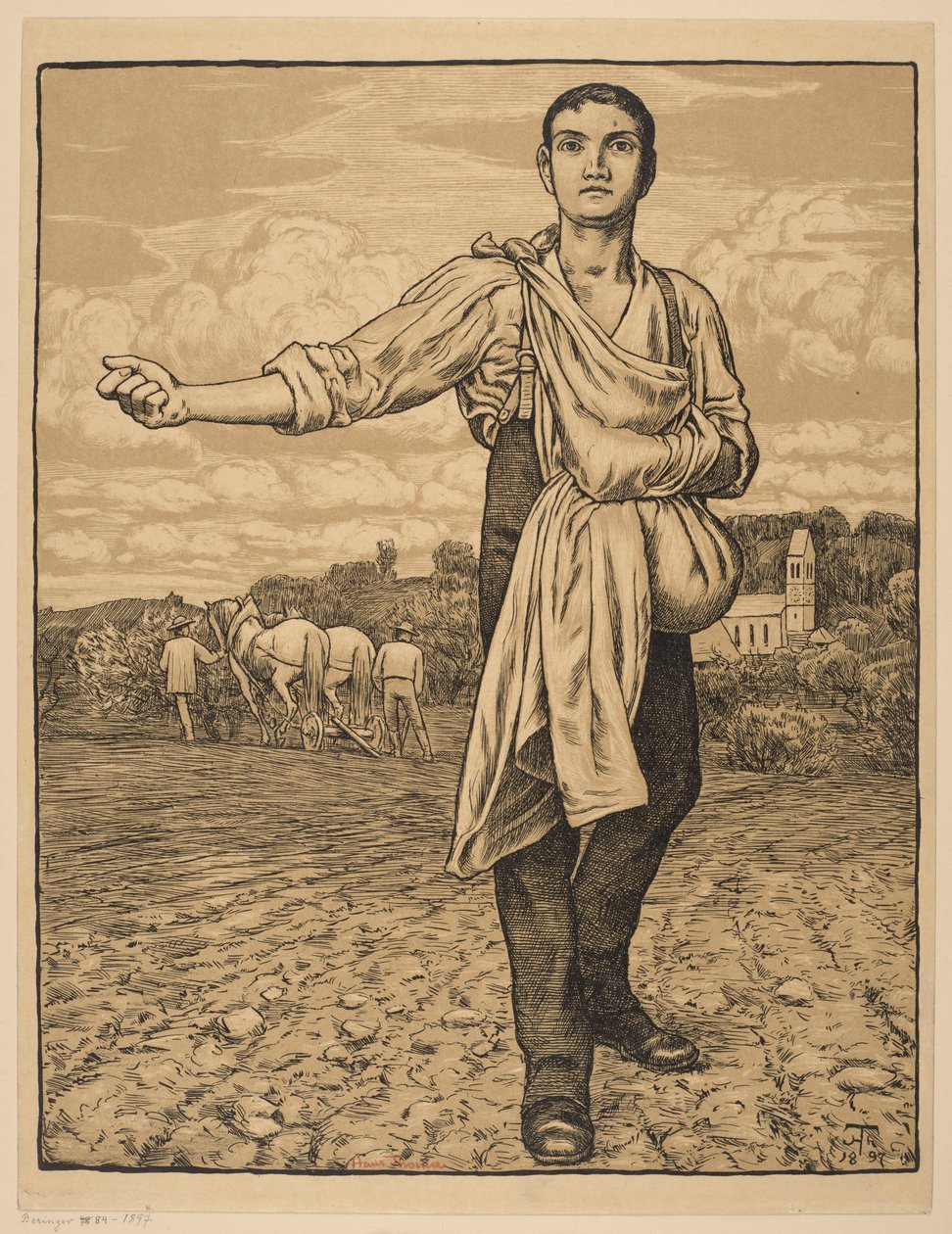 Siewca von Hans Thoma