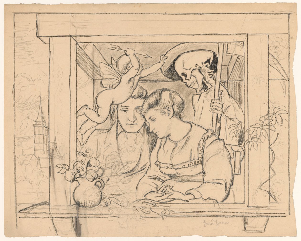 Der Schnitter - Der Tod von Hans Thoma