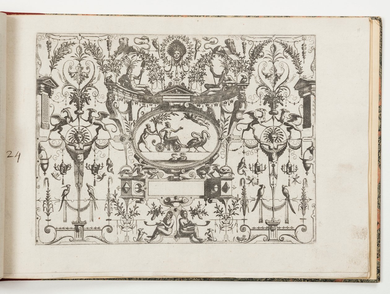 Tafel 24, aus Grotesken: in verschiedenen Manieren von Hans Vredeman de Vries