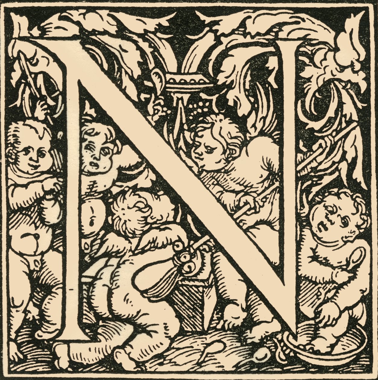 N - Ein Alphabet von Hans Weiditz von Hans Weiditz