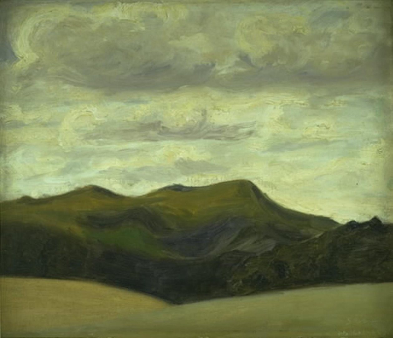 Landschaft bei Skørping, Jütland von Harald Giersing