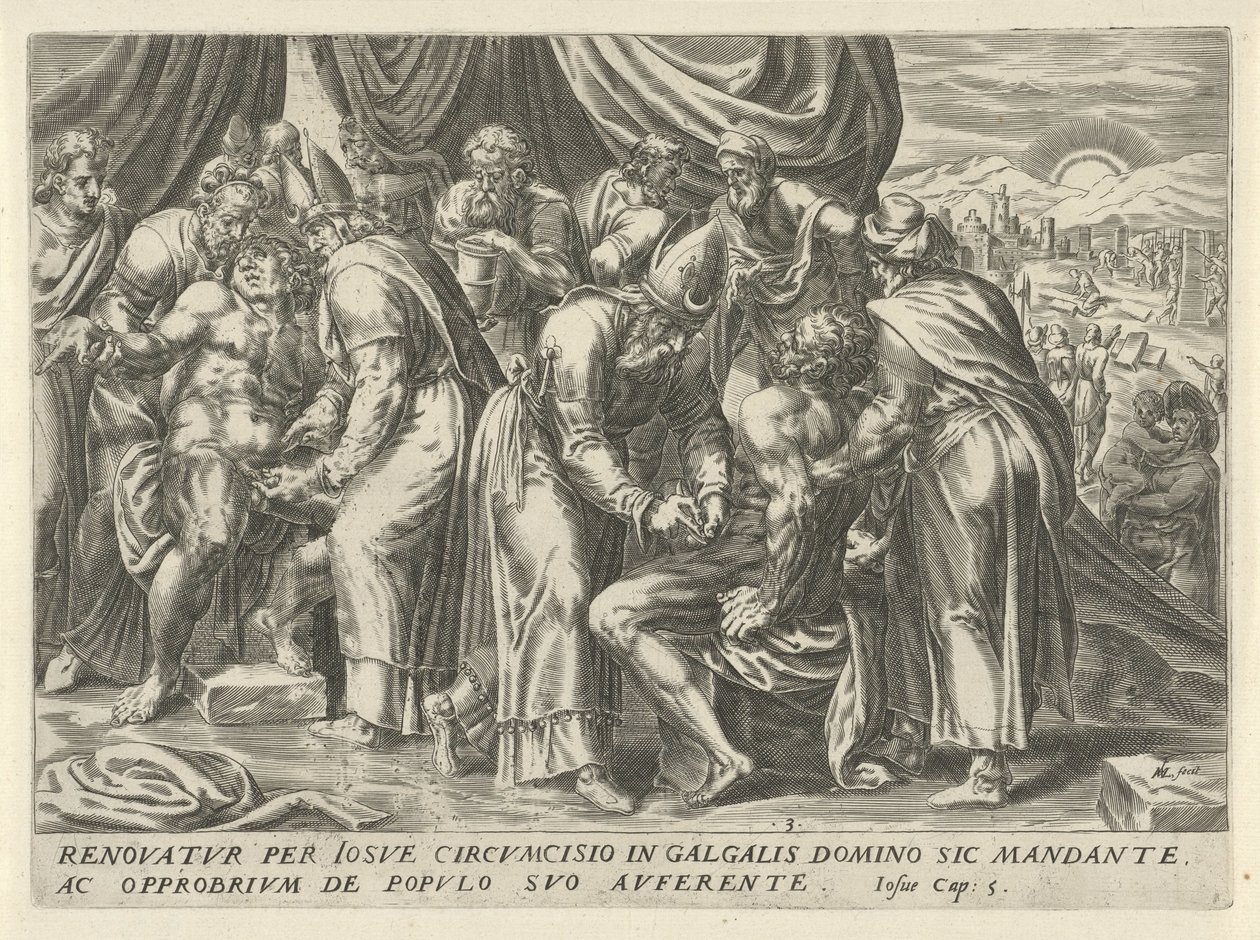 Beschneidung der Israeliten von Harmen Jansz Muller