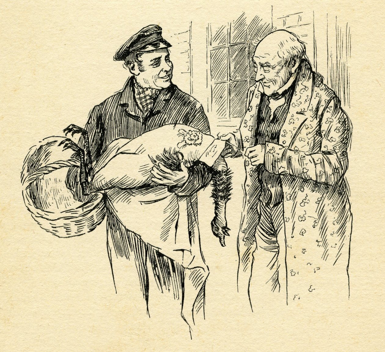 Eine Weihnachtsgeschichte von Harold Copping