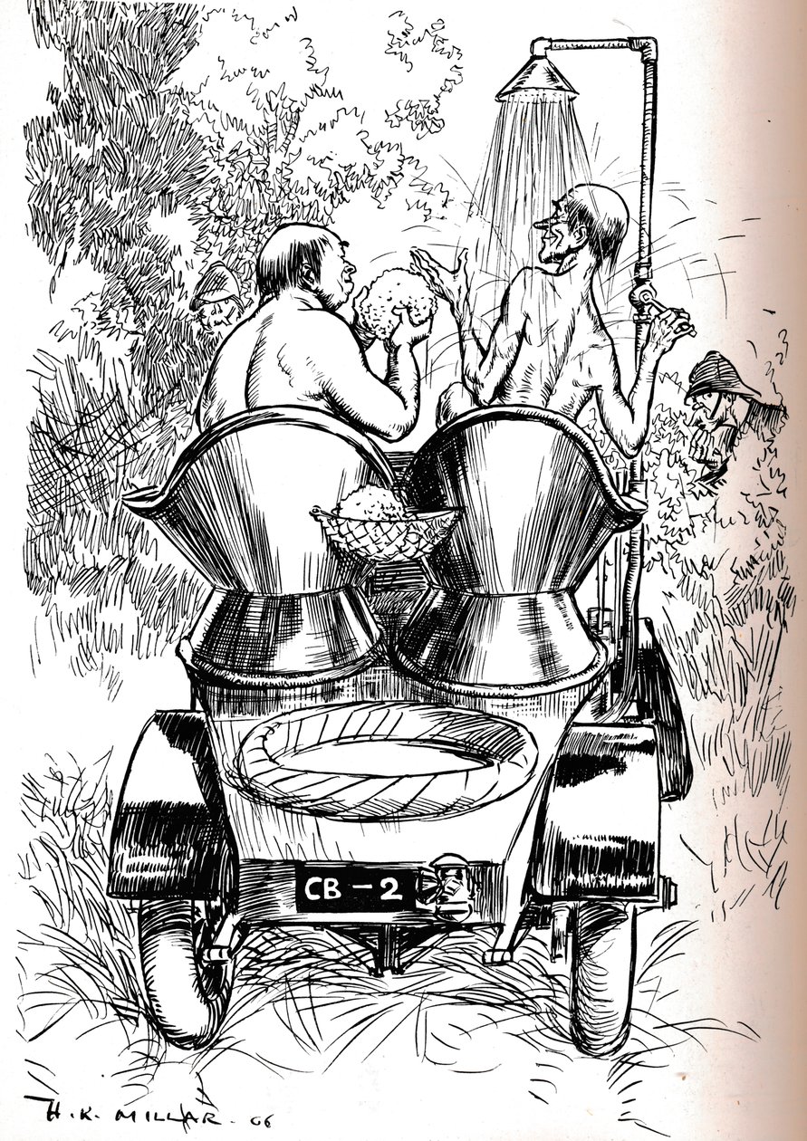 Hitzewetter-Tipps für Autofahrer, 1906 von Harold Robert Millar