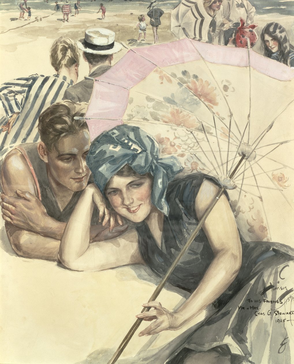 Der erste Kiesel, 1925 von Harrison Fisher