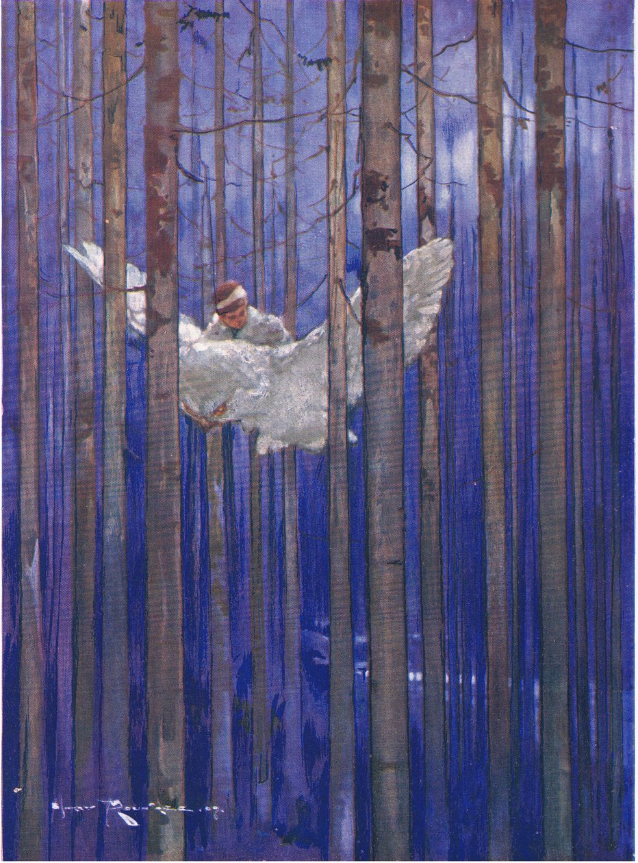 Die Eule und Gilbert hatten herrliche Mondscheinritte (aus Der Waldfundling) von Harry Rountree