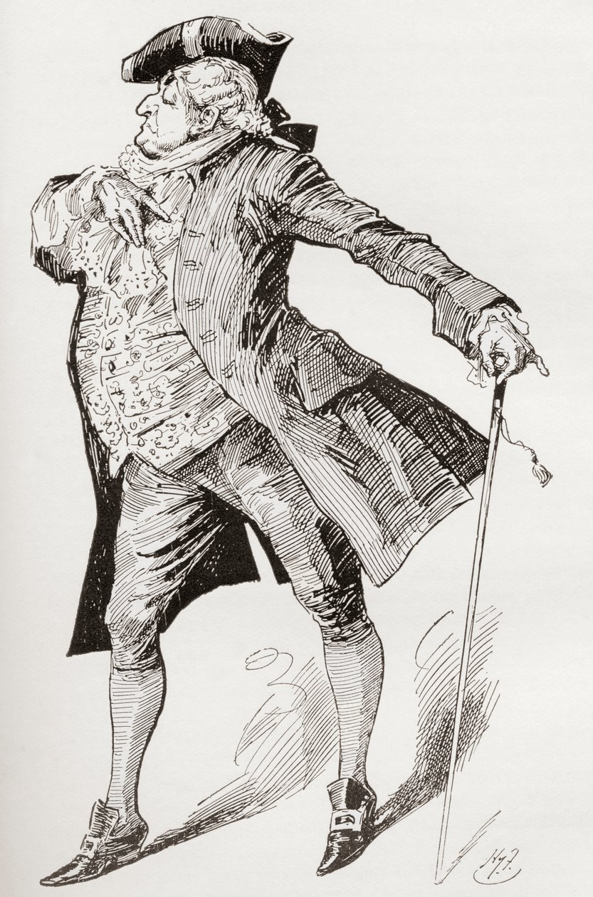 Illustration für Charles Dickens