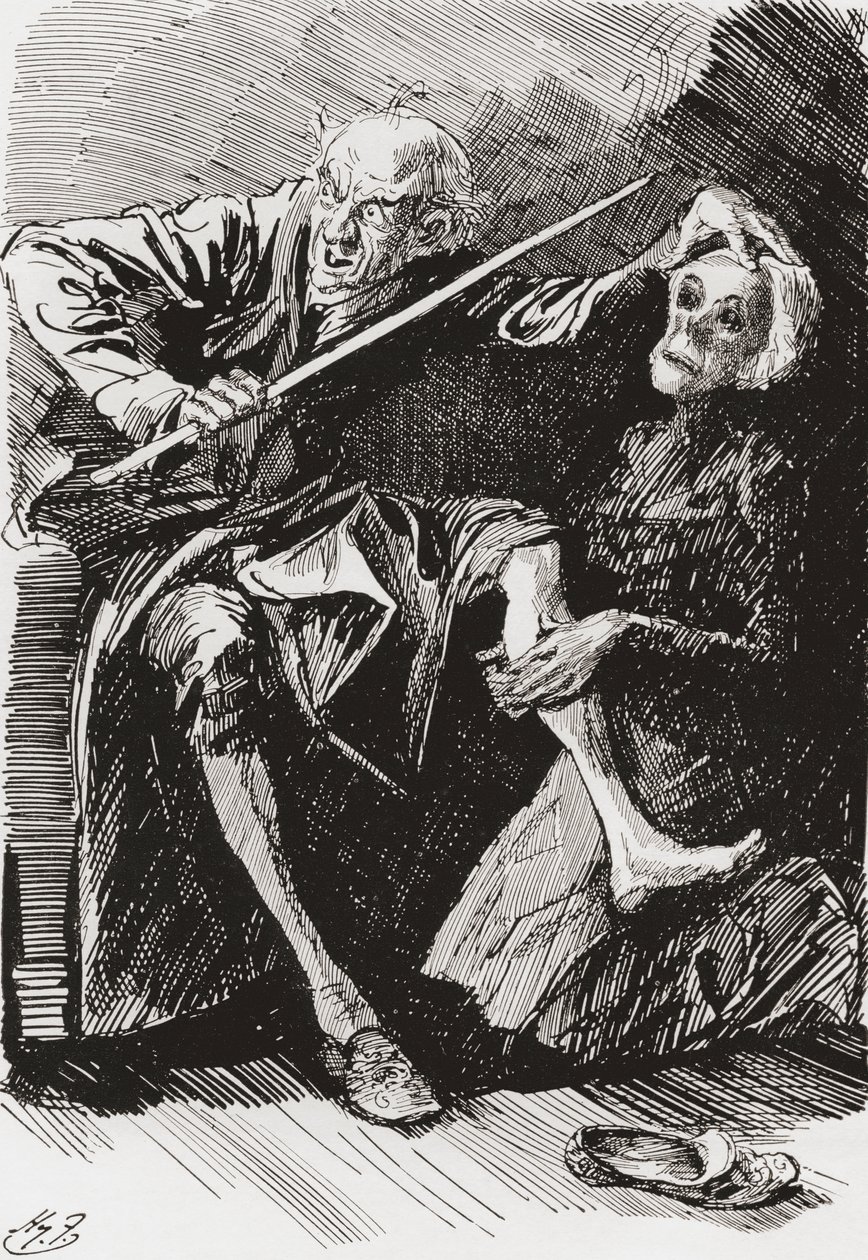Mein Onkel und Betsy Snap von Harry Furniss