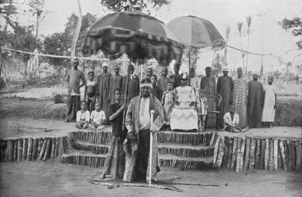 John Boko Cobham, ein König von Old Calabar, Südnigeria, 1912 von Harry Johnston