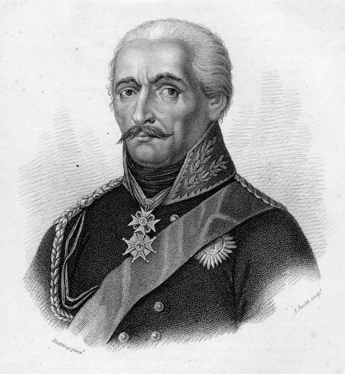 General Gebhard Leberecht von Blücher, graviert von Adam Smith von Heinrich Anton Dahling