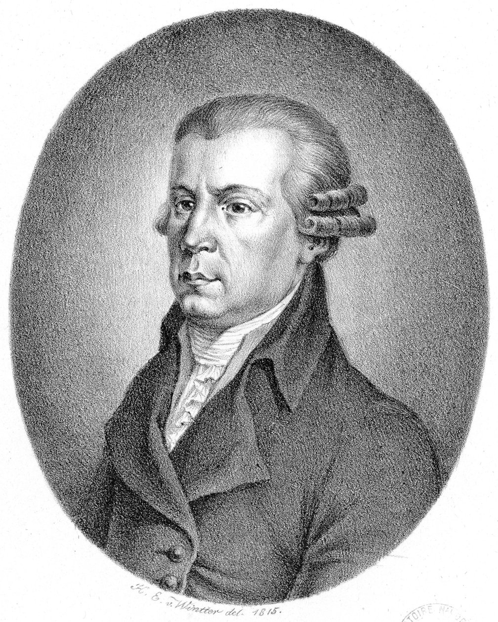 Johann Georg Albrechtsberger von Heinrich Eduard Winter