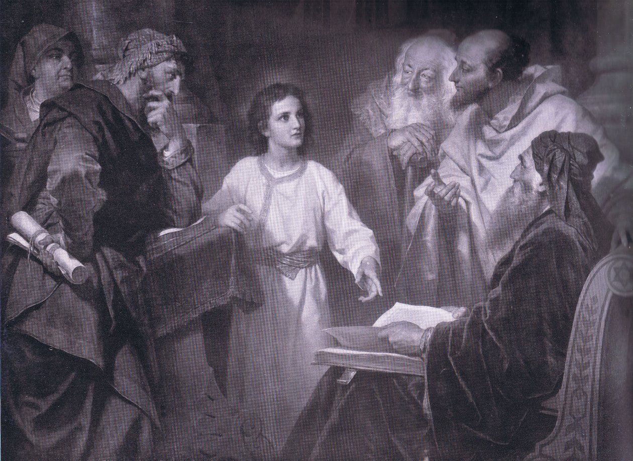 Jesus als Jugendlicher von Heinrich Karl Hofmann