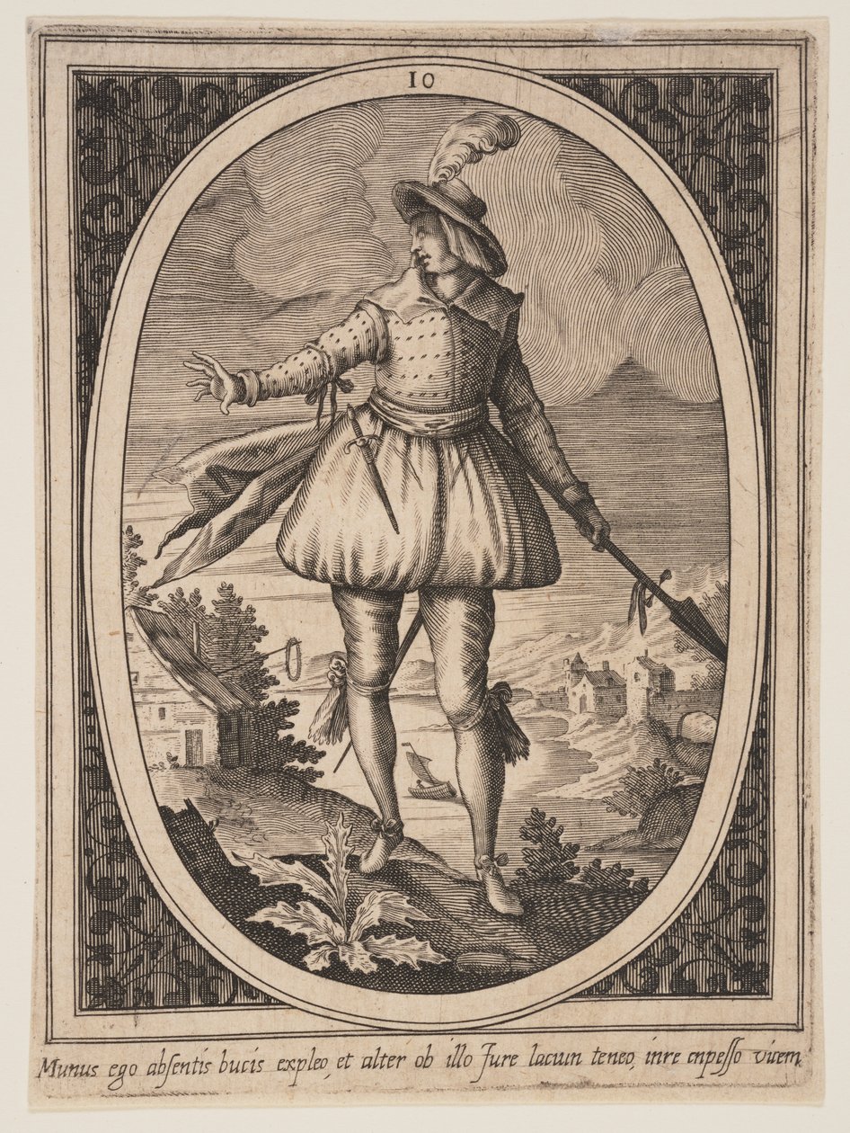 Platte 10 aus Militärfiguren von Heinrich Ulrich