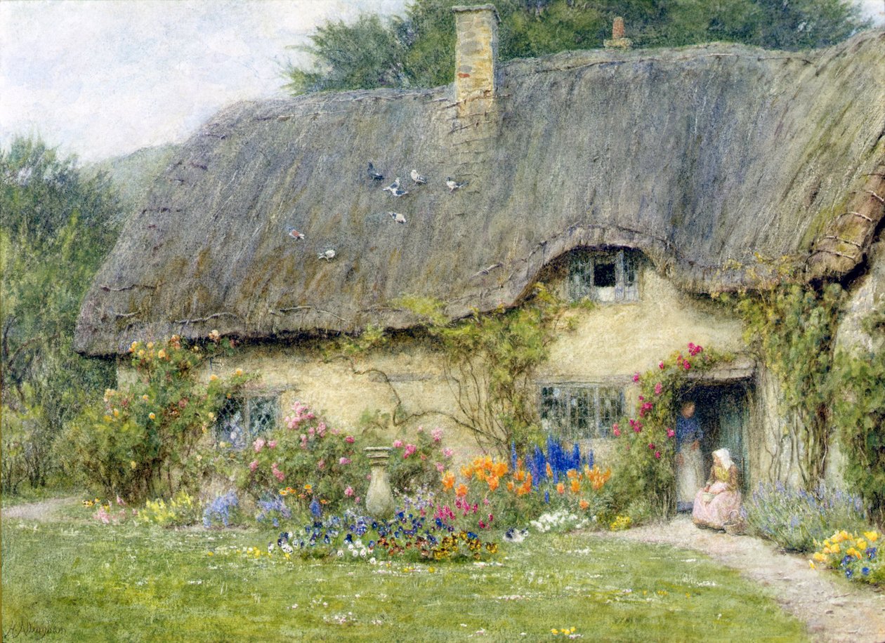 In Wroughton, Wiltshire von Helen Allingham