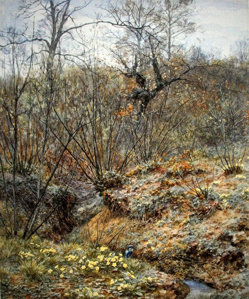 Frühlingshain, Witley, Surrey von Helen Allingham