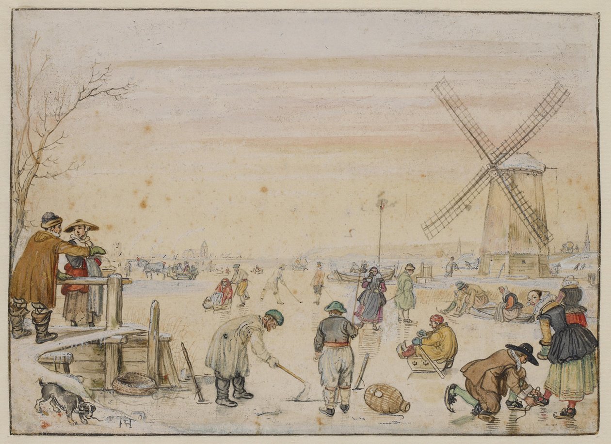 Eisvergnügen von Hendrick Avercamp