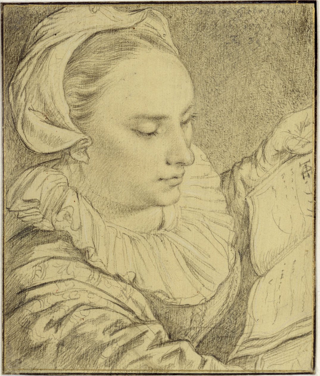 Bildnis der Sophia Drebbel, der Schwester von Hendrick Goltzius von Hendrick Goltzius