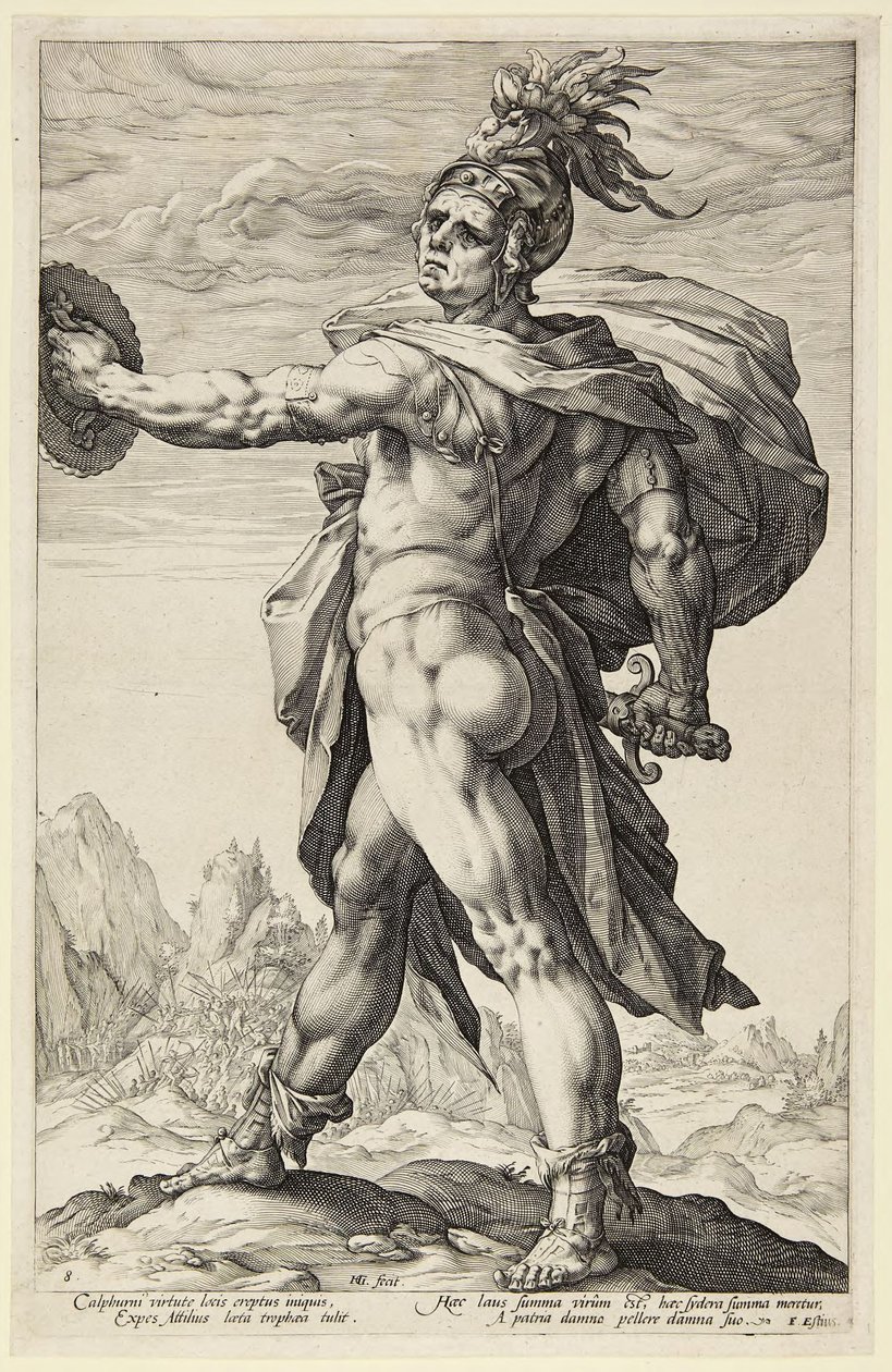 Calphurnius von Hendrick Goltzius