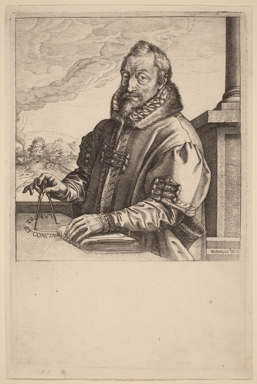 Christopher Plantin von Hendrick Goltzius