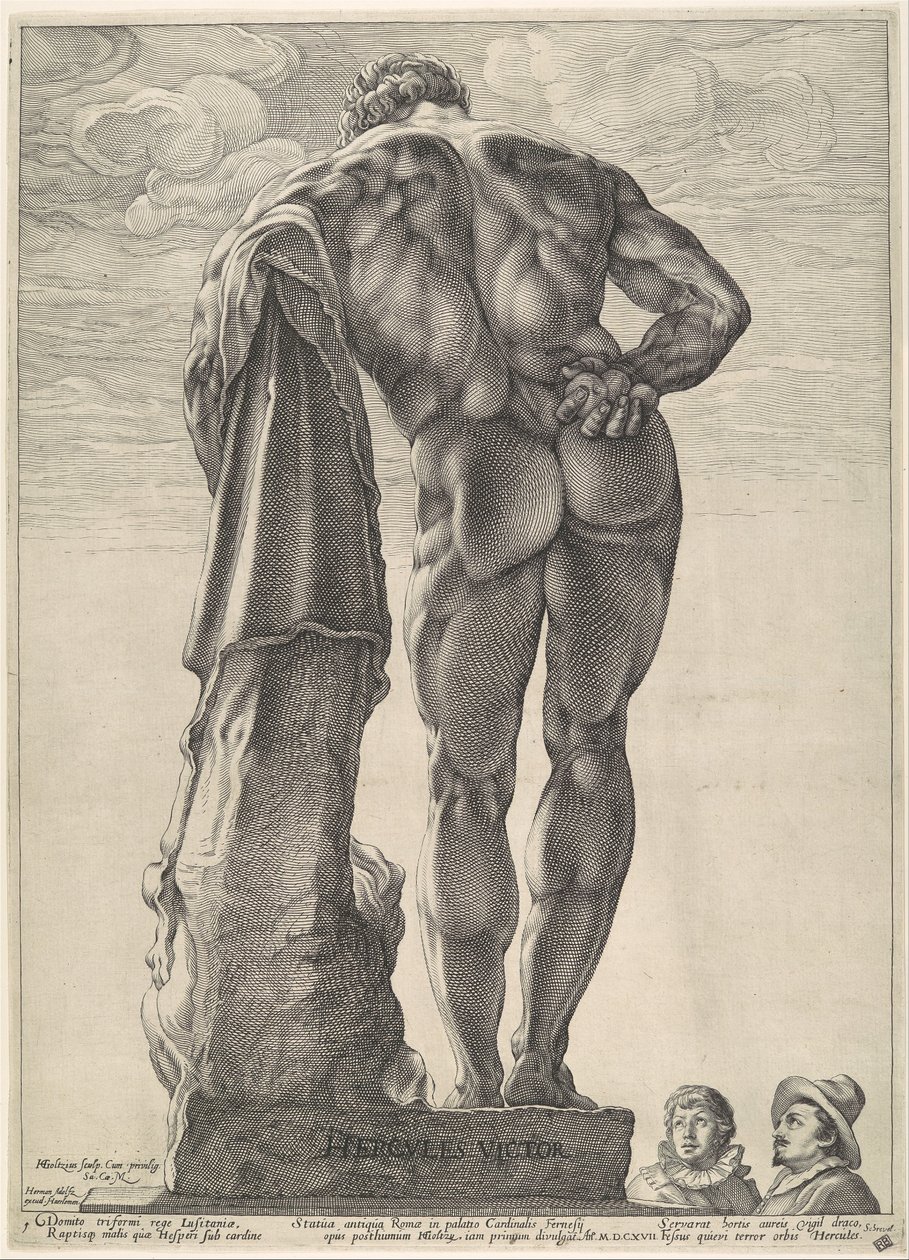 Farnesischer Herkules von Hendrick Goltzius