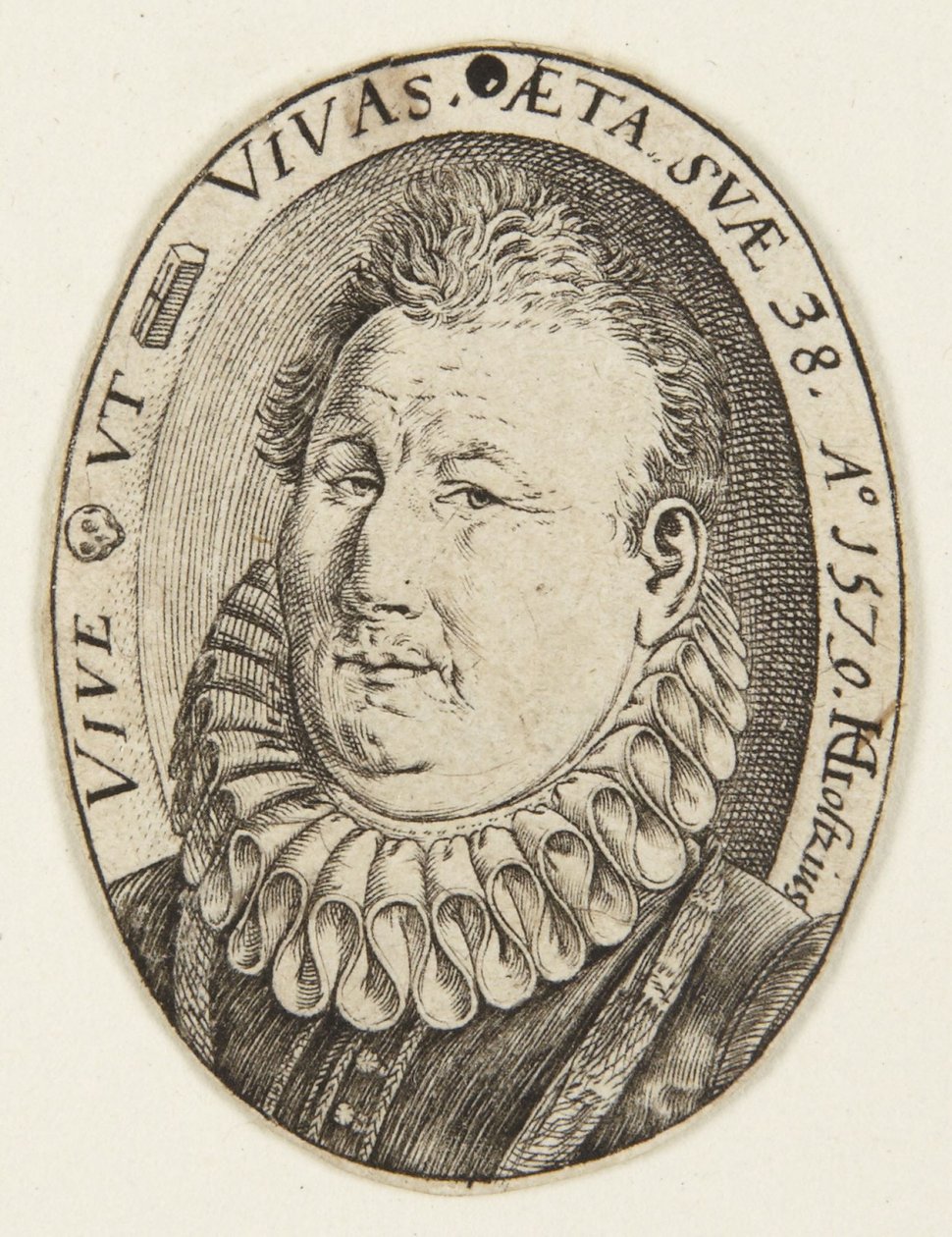Gerrit Jansz. van Schooten von Hendrick Goltzius