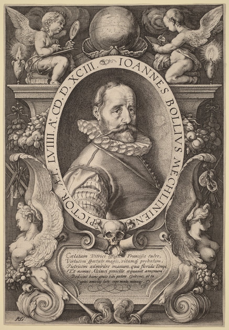 Hans Bol von Hendrick Goltzius