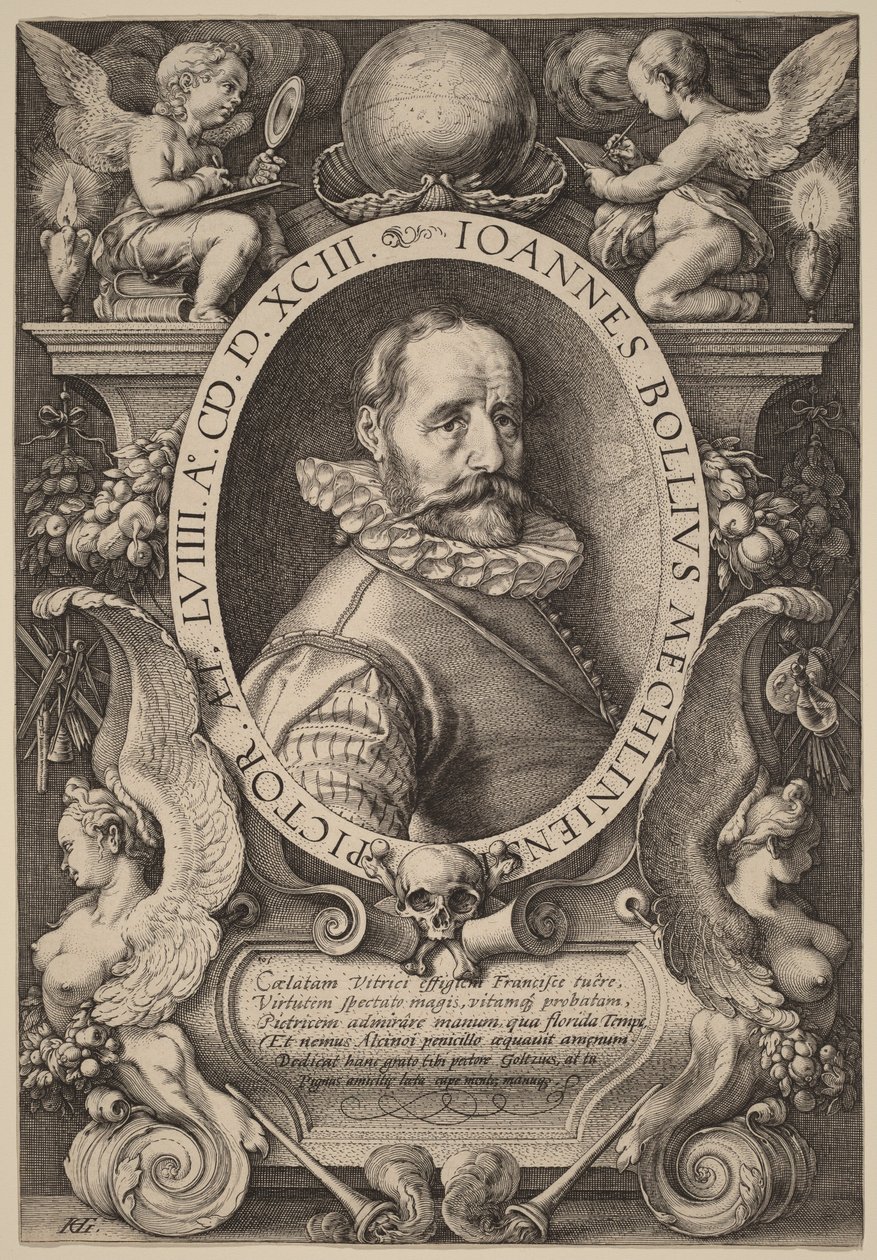 Hans Bol von Hendrick Goltzius