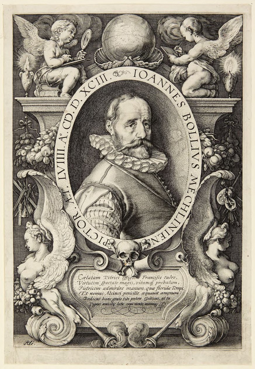 Hans Bol von Hendrick Goltzius