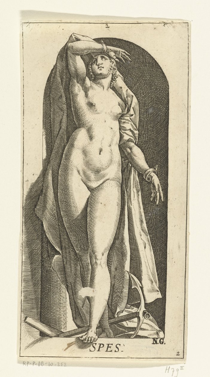 Hoffnung von Hendrick Goltzius