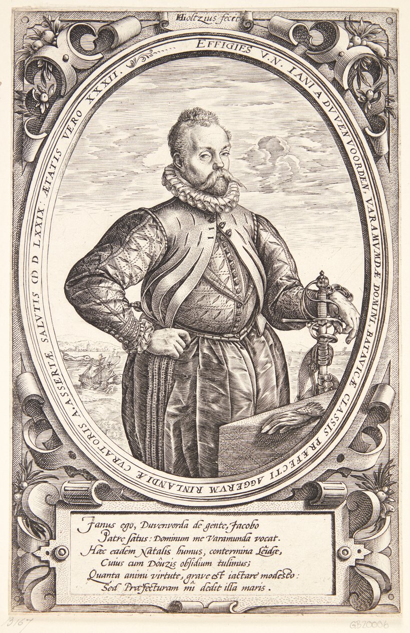 Johan van Duvenvoorde von Hendrick Goltzius