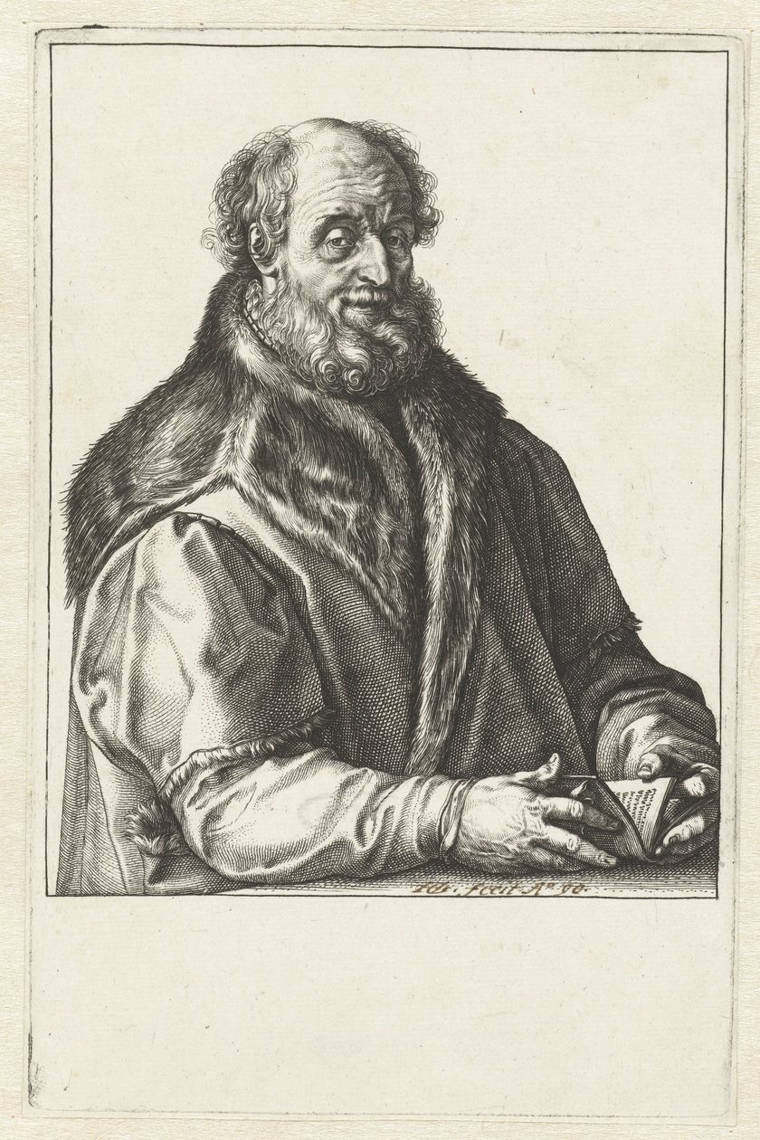 Porträt von Jan van Suren von Hendrick Goltzius